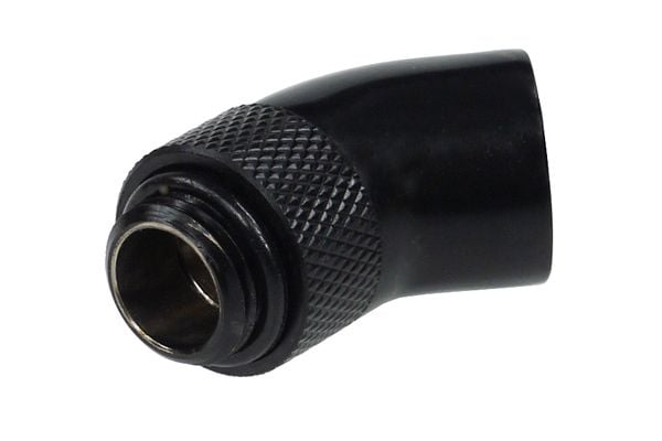 Alphacool - Forbindelsesadapter for væskekjølesystem - mørkesvart - 2.4 cm