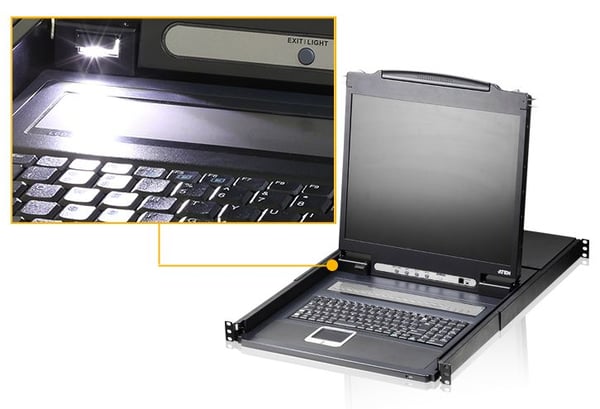 ATEN CL1308N, 48,3 cm (19"), 1280 x 1024 pikseliä, LCD, 250 cd/m², 1000:1, 170°