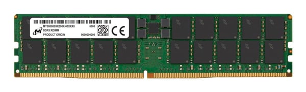 Micron - DDR5 - moduuli - 64 GB - DIMM 288-PIN - 5600 MHz / PC5-44800 - CL46 - 1,1 V - rekisteröity - ECC