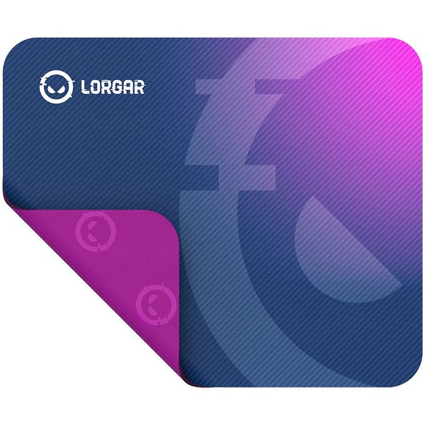 Lorgar LRG-GMP133, Fiolett, Bilde, Skum, Gummi, Musematte til gaming