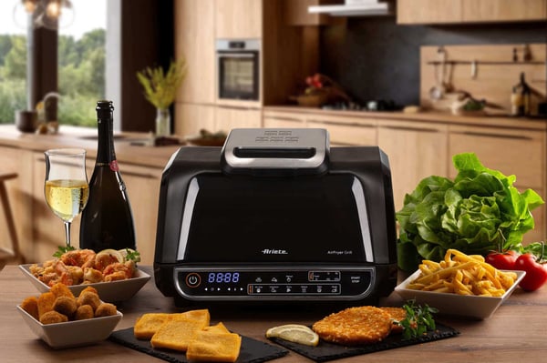 Ariete 4635/00, Varmluftsfritös, 8 l, 230 ° C, Single, Svart, Röra