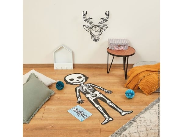JANOD Educational Puzzle Human Body, Kartong, Frankrike, 450 mm, 2 mm, 1000 mm, Låda