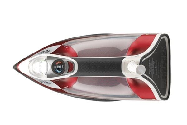 Solac CVG9611, Torr & Ångstrykjärn, Strysula non-stick, 200 g/min, Svart, Röd, Vit, 3000 W