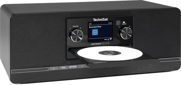 TechniSat DIGITRADIO 372 CD IR, Internet, Analog och digital, DAB+, FM, 87,5 - 108 MHz, 174 - 240 MHz, 10 W