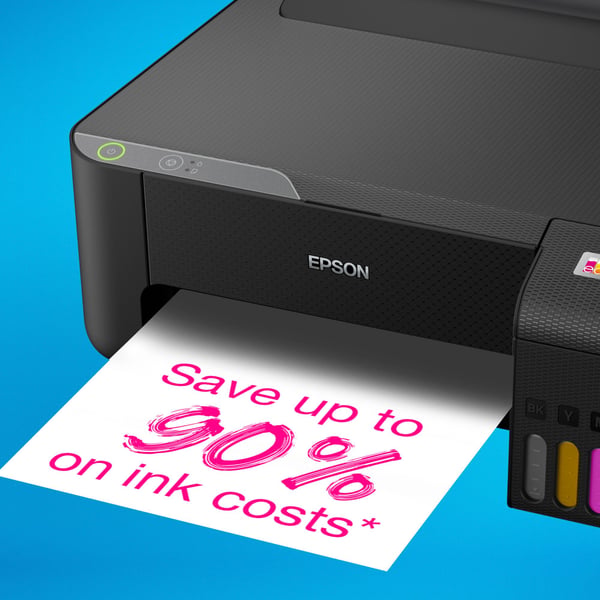 Epson EcoTank L1230 bläckstråleskrivare, färg, A4, USB, svart