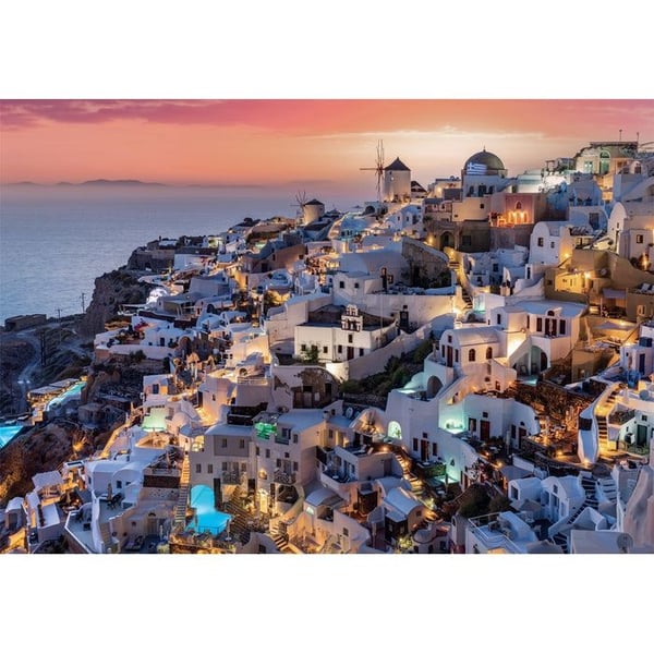 Clementoni Pussel Compact Shades of Santorini 1000 bitar (39933)