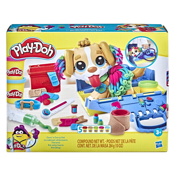 Play-Doh Care N Carry Vet Playset
