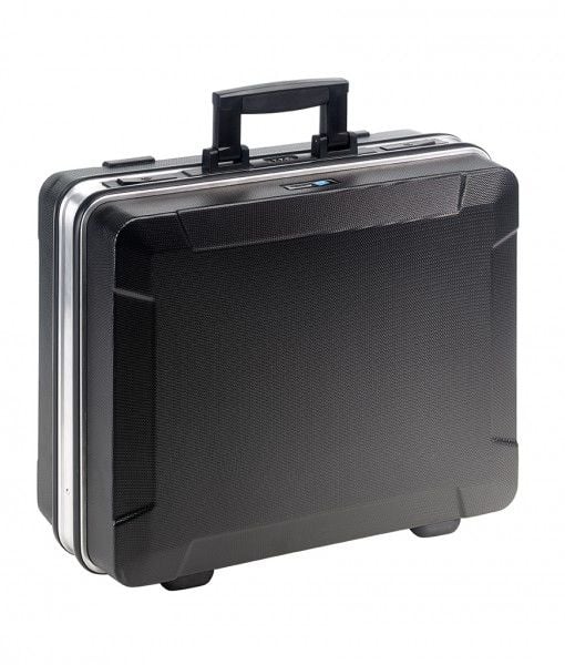 B&amp;W tool.case flex - Salkku työkaluille - alumiini, karkea iskunkestävä ABS-muovi - musta