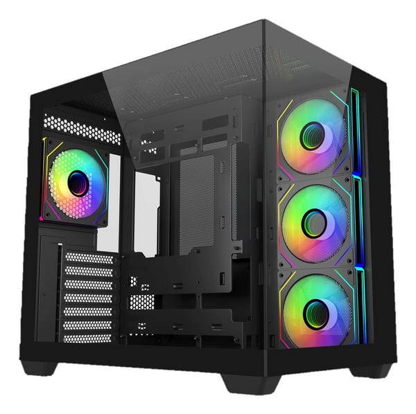Cooler Master Elite 681 midtårnskabinet ATX sort hærdet glas E681-KHNN-S00