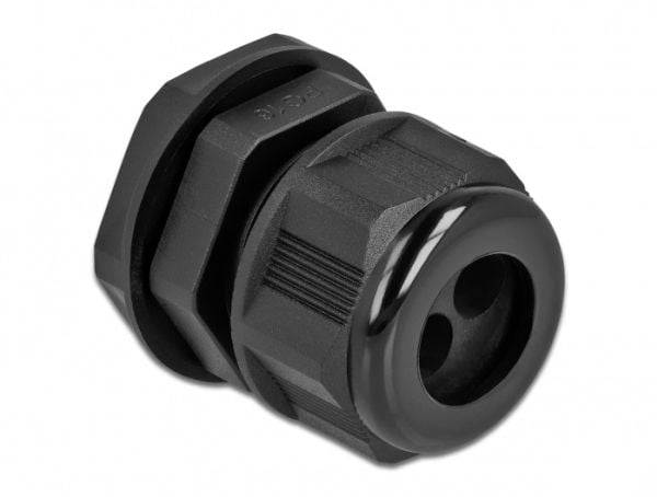 DeLOCK 60369, Musta, Muovi, 2 kpl, PG16, 6,7 mm, IP68