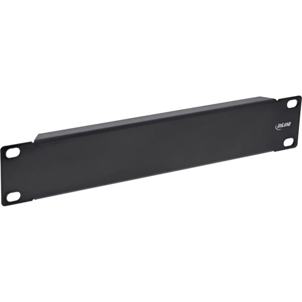 InLine 19109I, Blindpanel, SPCC, Stål, Sort, 1 stk, 121 g