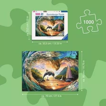 Ravensburger 12001711, 1000 stykker, Landskap, 14 år