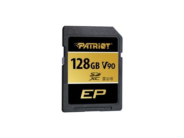Patriot EP SDXC-muistikortti 128 GB UHS-II U3 V90 PEF128GEP92SDX