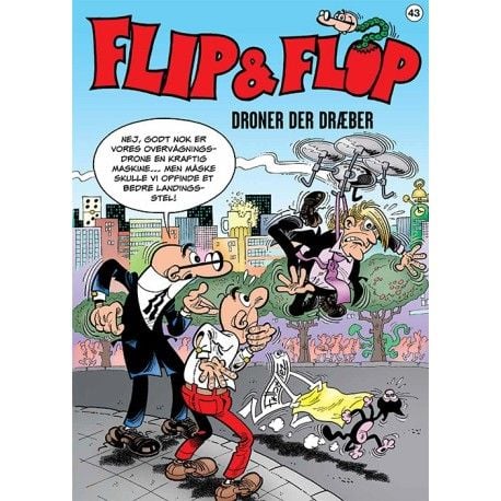 Flip & Flop 43: Droner som dreper | F. Ibáñez | Språk: Dansk