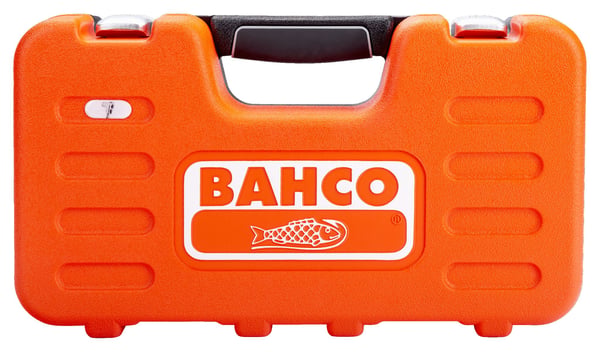BAHCO S560 hylsysarja, 1/4" ja 1/2" vääntiöillä, 56 osaa