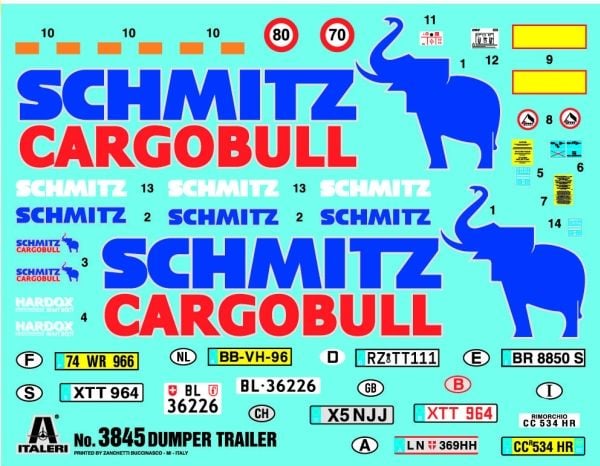 1:24 dumperhenger (tilhenger)