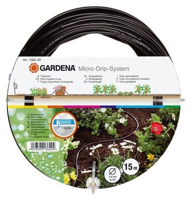 Gardena DRYPSLANGE OVER JORDEN 4.6 MM (3/16"), UDEN KOBLINGER