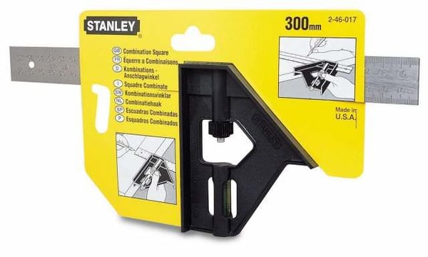 Stanley 2-46-222, Aluminium, Svart, 300 mm