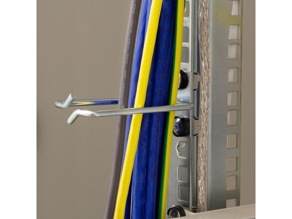 LogiLink OR0002, Kabelring, Stål, Sølv, 2 stykker, 70 g