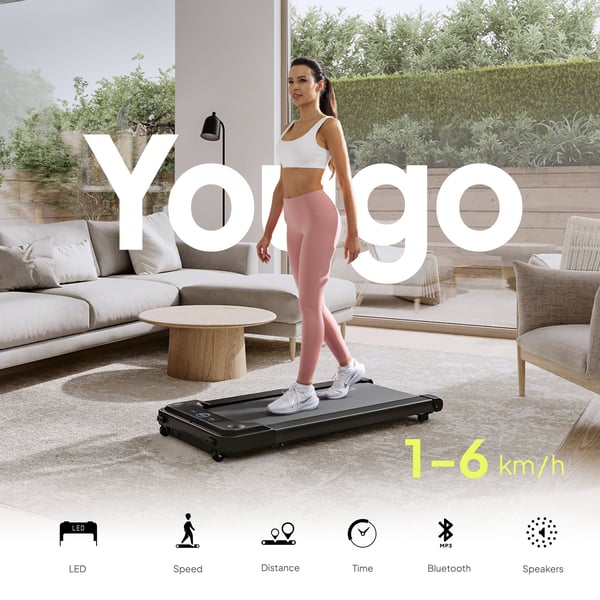 Zipro Yougo tredemølle - 1-6 km/t