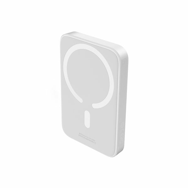 Baseus P10059002223-00, 6000 mAh, Trådlös laddning, 20 W, Vit