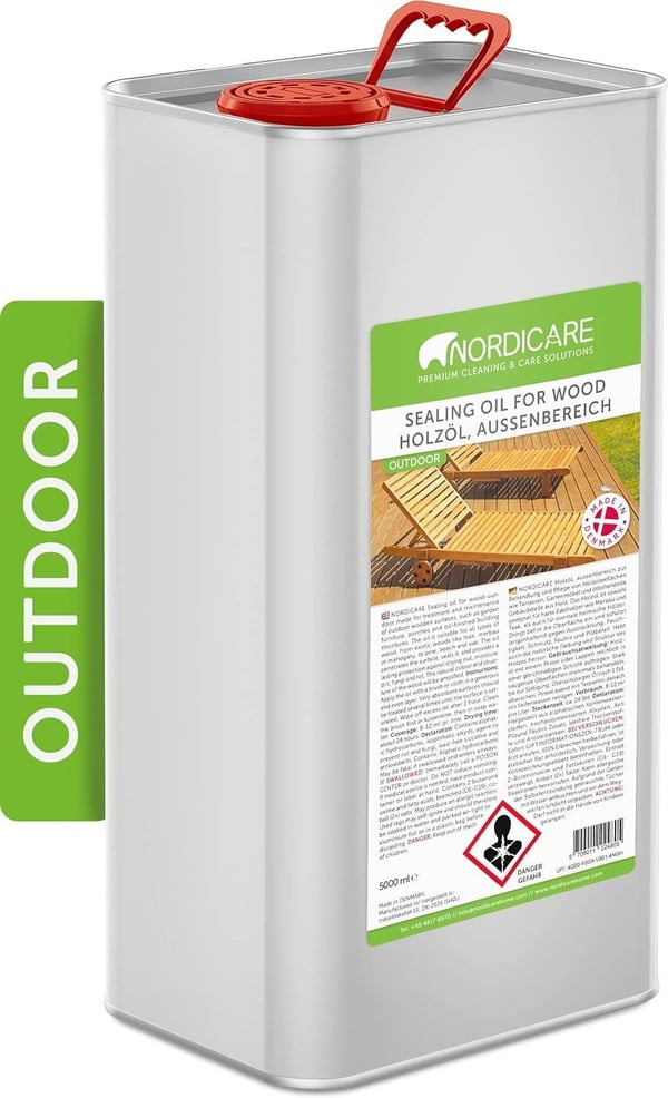 Nordicare Utendørs Treolje - 5000 ml