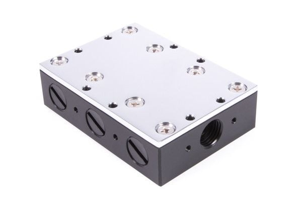 Alphacool 12994, Letkun välikappale, Asetaali, Kupari, Musta, 1/4", CE, FC, RoHS, 78 mm