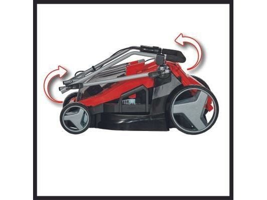 Einhell Einhell GE-CM 36/43 M batteridrevet gressklipper 43 cm 2x18 V/4,0Ah batteri og lader