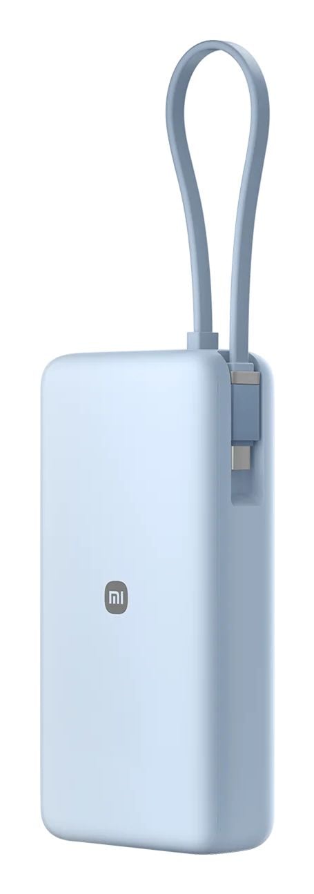 Xiaomi PB2067 - Strømbank - integrated cable - 20000 mAh - 74.37 Wh - 67 watt - 3.25 A - Fast Charge, QC 2.0, QC 3.0, QC 3.5, PD 2.0, Power Deliver...