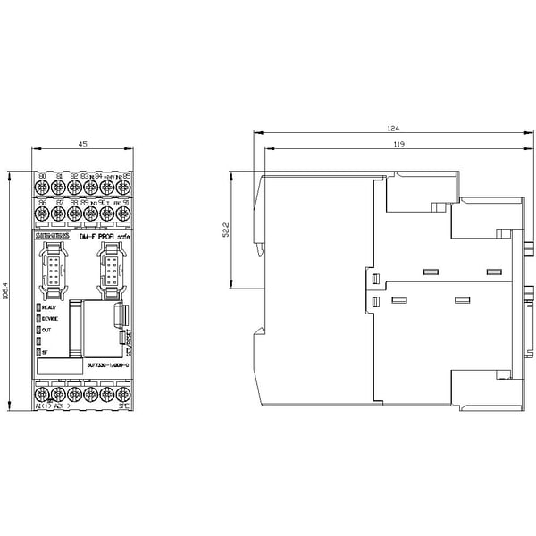 Siemens 3UF73301AB000 3UF7330-1AB00-0 PLC-laajennusmoduuli