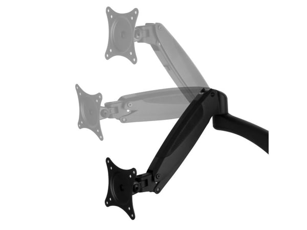 ARCTIC Z2-3D Gen 3 dubbel monitorarm, gasfjäder, 8 kg, 13"-34"