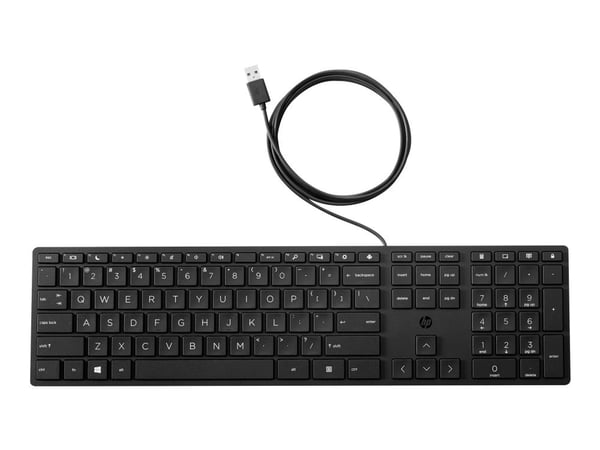 HP Desktop 320K - Tastatur - USB - Fransk - Smart Buy