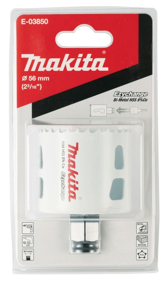 Makita E-03850 EZYCHANGE Bi-Metall gręžimo karūna 56mm
