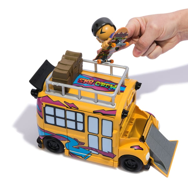 Tech Deck Skate SK8 Crew Transforming Playset