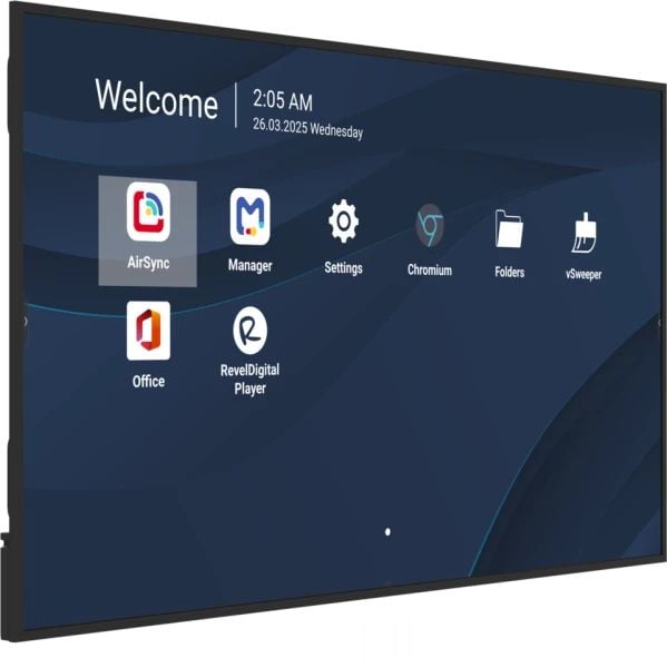 Viewsonic CDE7531-1C, Digitaalinen litteä infotaulu, 190,5 cm (75"), LCD, 3840 x 2160 pikseliä, Wi-Fi, 24/7