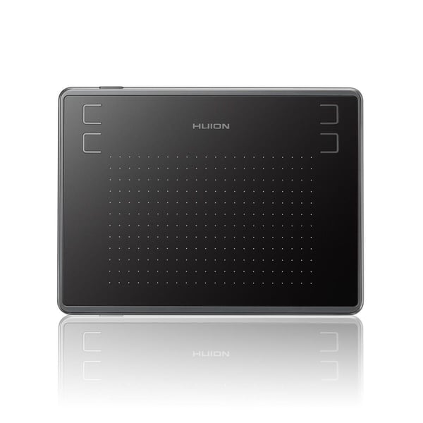 HUION H430P, Langallinen, 5080 lpi, 122 x 76,2 mm, USB, 1 cm, Musta