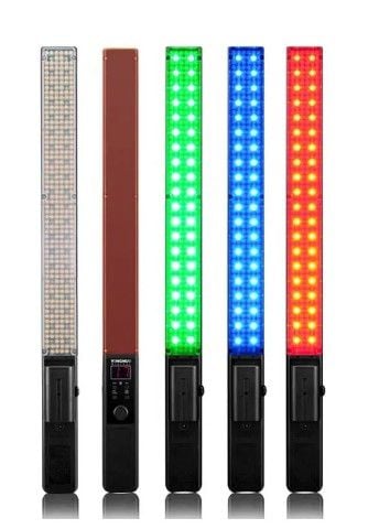 Yongnuo YN360, Suorakulmainen, 19,2 W, RGB, 5500 K, Valkoinen, 3200 K