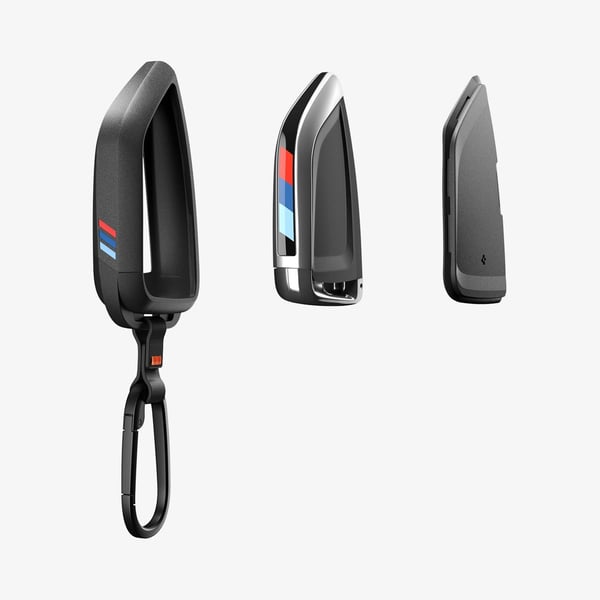 Spigen BK100, Nøkkeletui, Svart, Karbon, 1 stykker