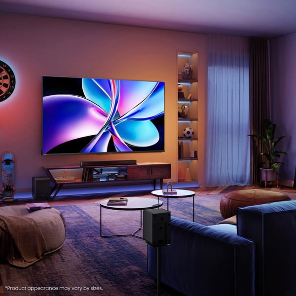 Hisense E7Q PRO 50E7Q PRO, 127 cm (50"), 3840 x 2160 pixlar, QLED, Smart-TV, Wi-Fi, Svart