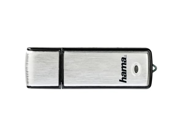 Hama Fancy, 16 GB, 2.0, 10 MB/s, Keps, Svart, Silver