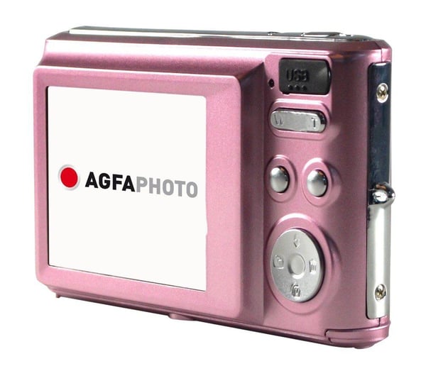 AgfaPhoto Compact DC5200, 21 MP, 5616 x 3744 pikseliä, CMOS, HD, Vaaleanpunainen