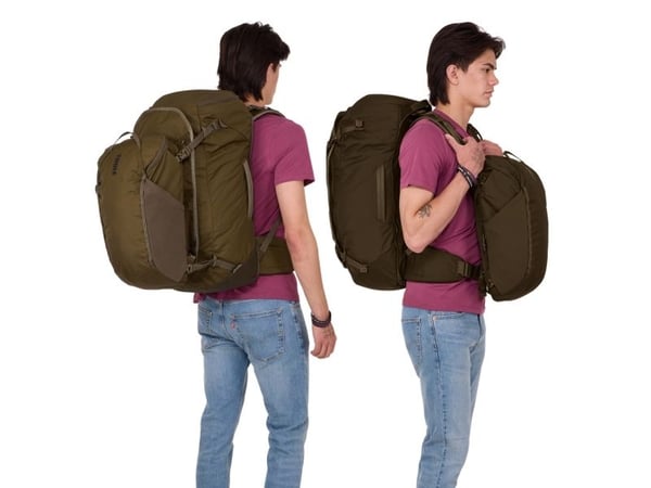 Thule TLPM270 Deep Khaki, Sport, Kurv, 40,6 cm (16"), Rom for bærbar PC, Polyester