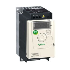 SCHNEIDER ELECTRIC Frekvensomvandlare ATV12 0,75kW ,1X240V AC ,IP20 inkl. C1 EMC-filter