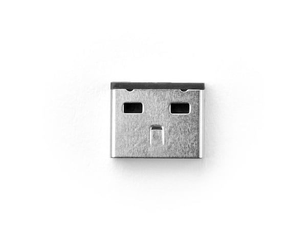 Smartkeeper UL03P2BK, Portblokker, USB Type-A, Sort, Plast, 100 stykker, Polybag