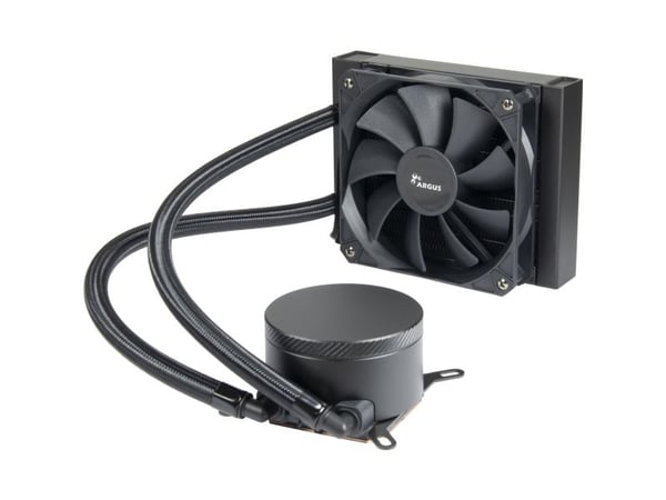 Inter-Tech Argus Iceman B-120 suorittimen AIO-nestejäähdytin 12 cm, musta