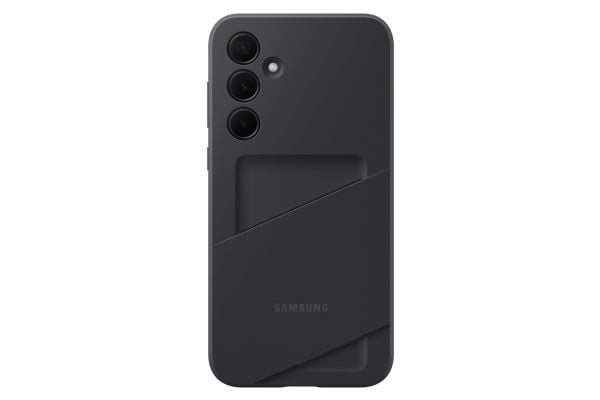 Samsung EF-OA356 - Baksidedeksel for mobiltelefon - termoplast-polyuretan (TPU) - svart - for Galaxy A35