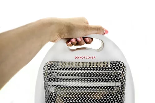Mesko MS 7710 halogeenilämmitin 800 W, 2 tehotasoa, valkoinen