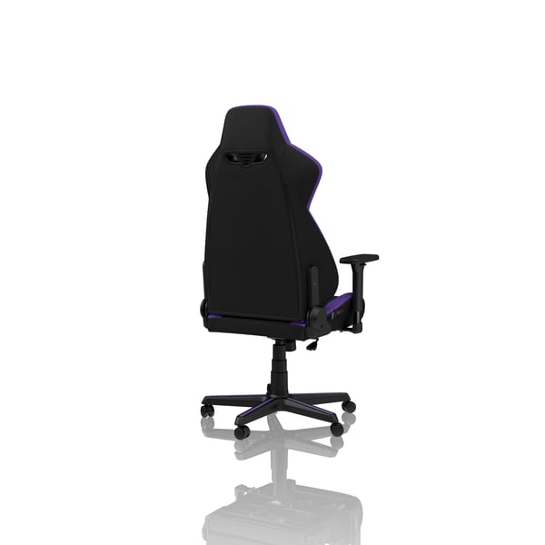 Nitro Concepts S300, Stoppad och vadderad sits sits, Stoppat och vadderat ryggstöd, Svart, Lila, Svart, Lila, Tyg, Skum, Tyg, Skum