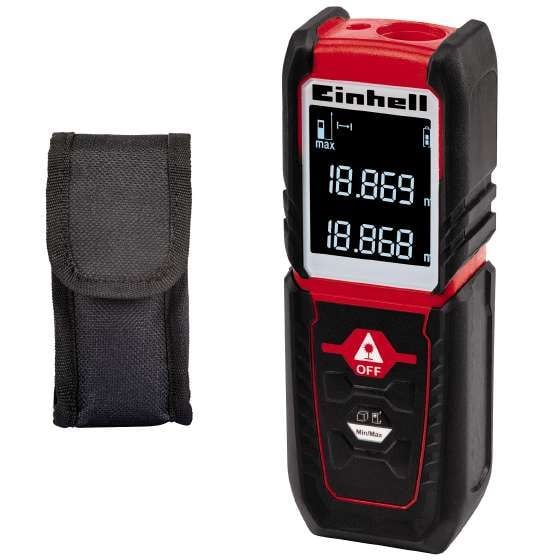 Einhell TC-LD 25, 25 m, 3 mm/m, Musta, Punainen, AAA, 1,5 V, 90 g