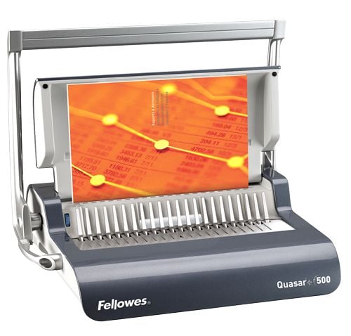 Spiralinnbindingsmaskin, Fellowes Quasar+ 500